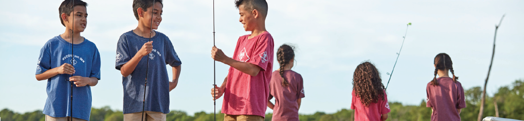 Scouts fishing banner annual report
