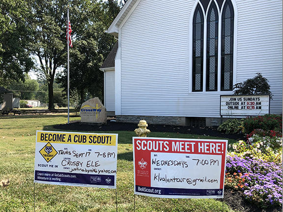 yard sign blitz